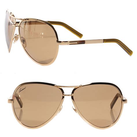 gucci aviator style gold|gucci aviators women.